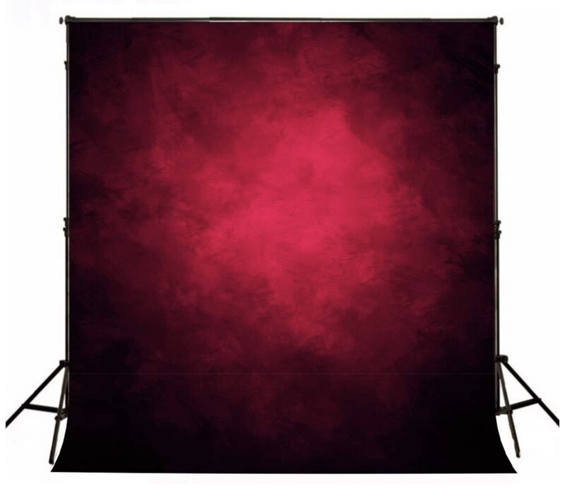 Kate 5x7ft Red Photography Backdrop Portrait Backdrops for Photographers Headshot Background