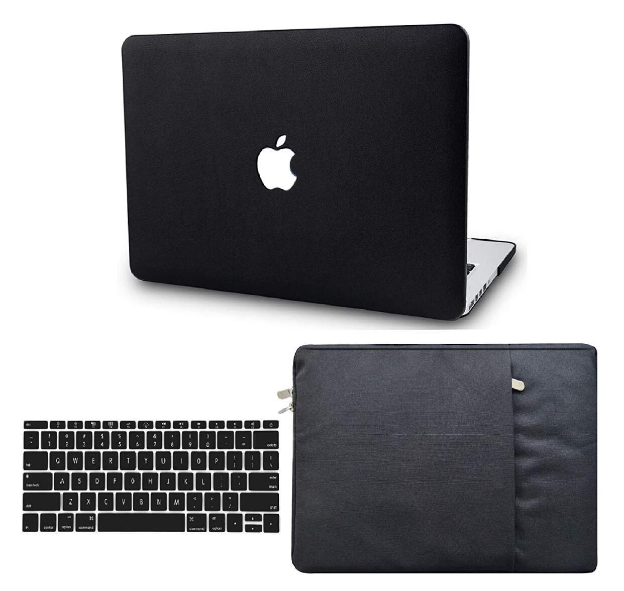 Laptop Case for Old MacBook Pro 13&quot; Retina (2015-) w/Keyboard Cover + Sleeve Case A1502/A1425