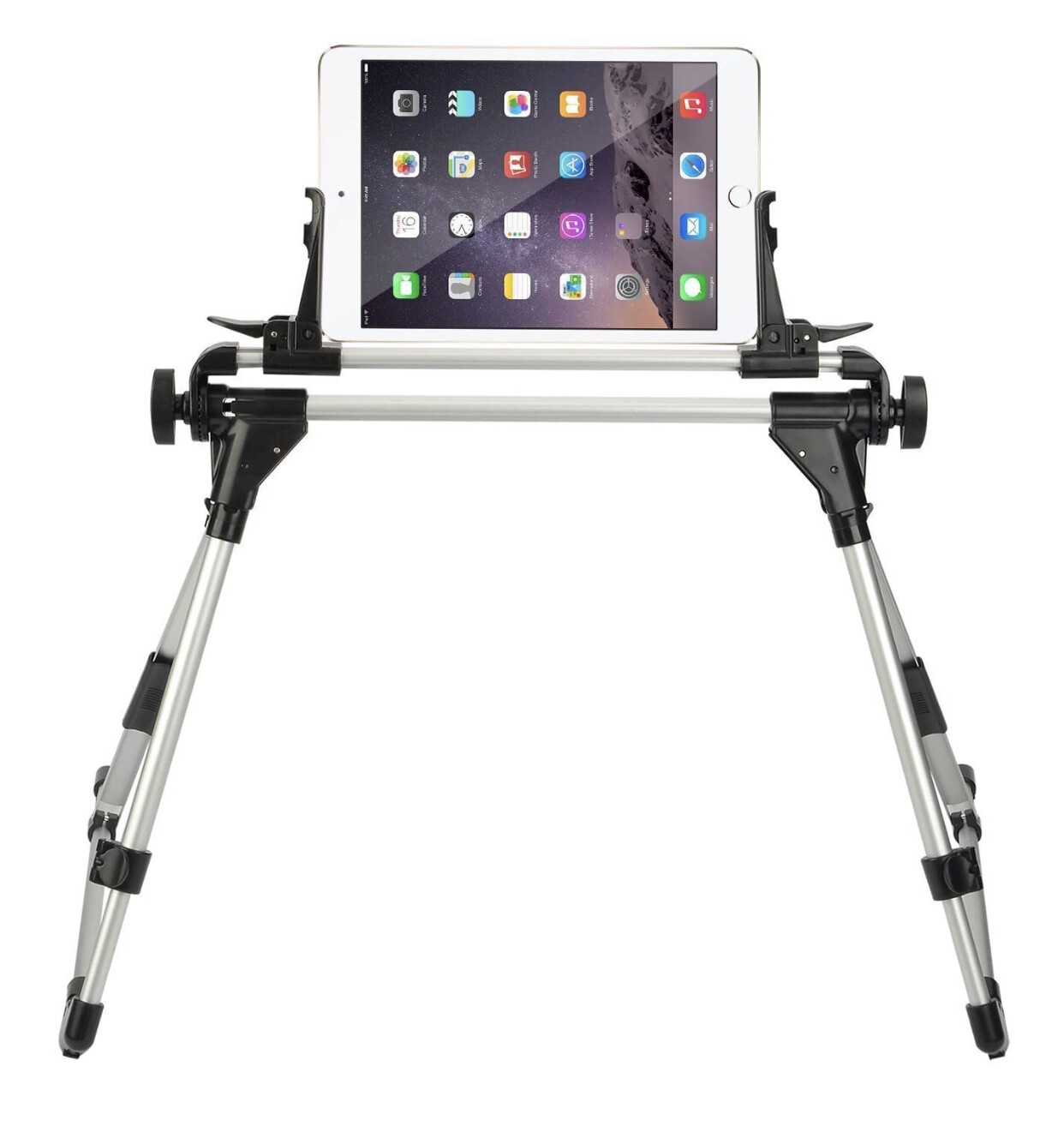 Tablet Holder for Bed, Adjustable and Foldable Tablet Stand Holder Fit for iPad iPhone