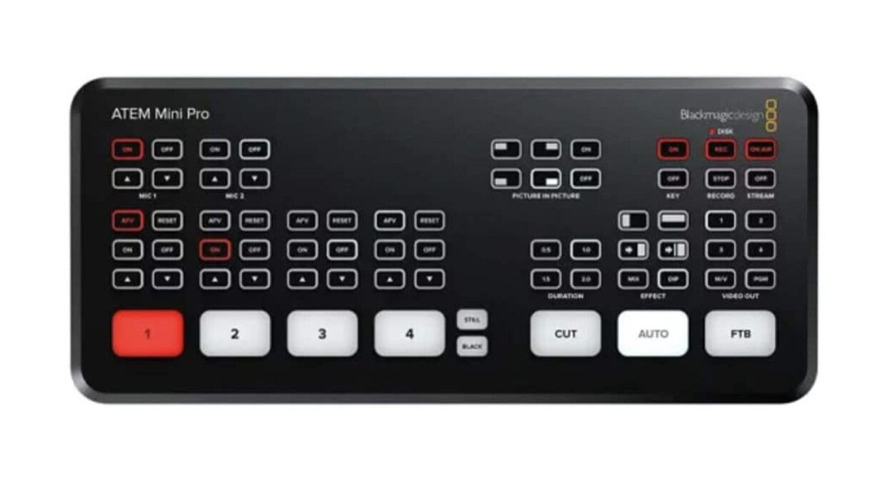 Blackmagic Design ATEM Mini Pro HDMI Live Stream Switcher