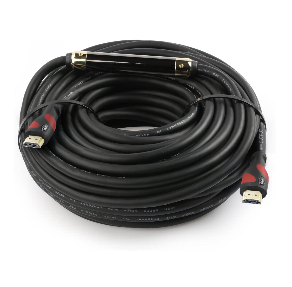 HDMI Cable(75 Feet/22.8m) HDMI 2.0V with Built-in Signal Booster-Support