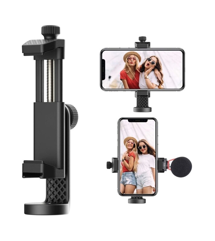 ULANZI ST-17 Universal Cell Phone Tripod Adapter, Smartphone Stand Holder 360 Rotation