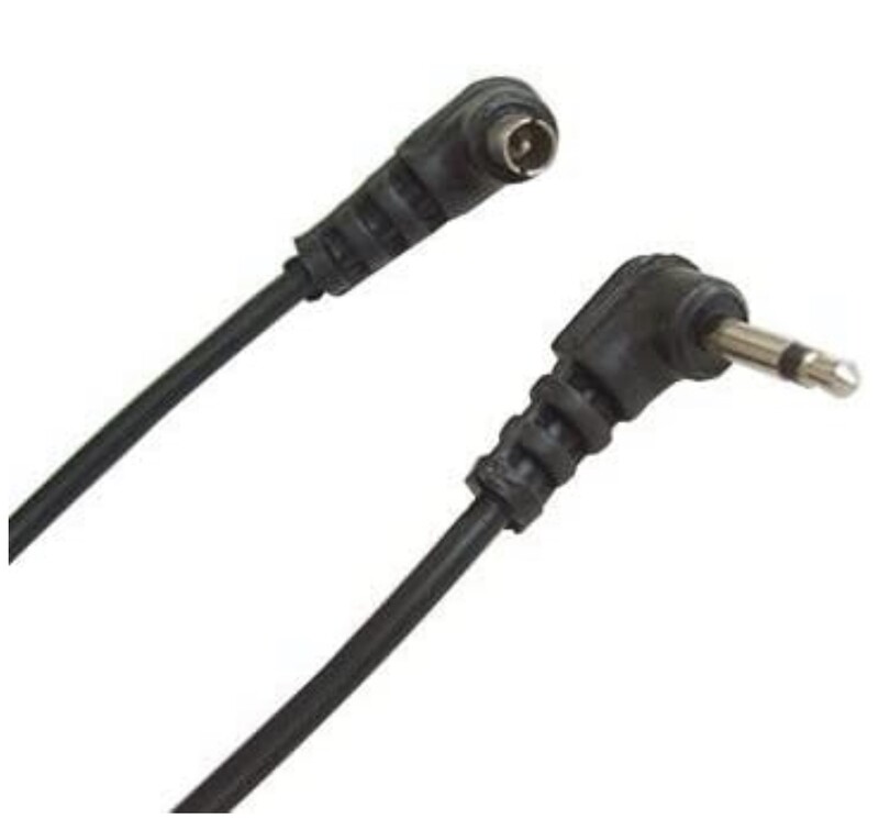 Britek 12 feet 3.5mm to Male PC Flash Sync Cable
