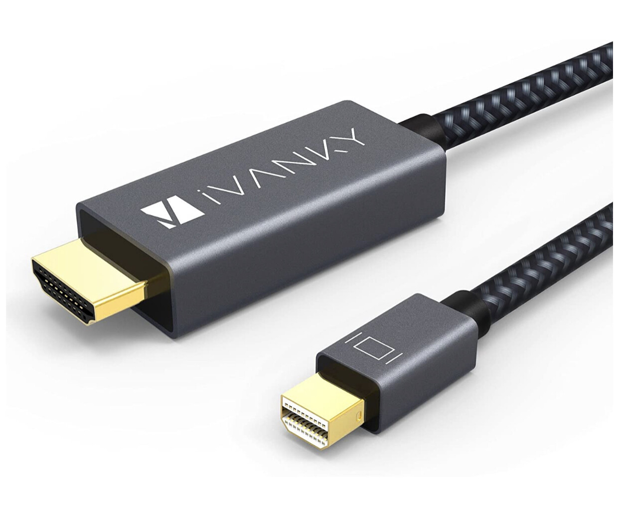 Mini DisplayPort to HDMI Cable iVanky 6.6ft Nylon Braided