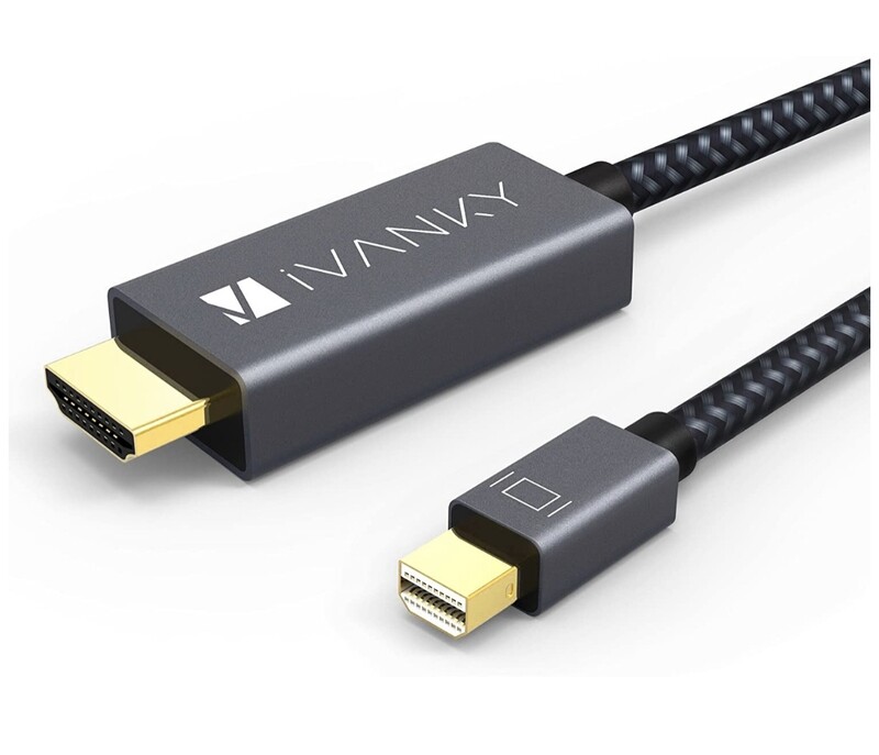 Mini DisplayPort to HDMI Cable iVanky 6.6ft Nylon Braided