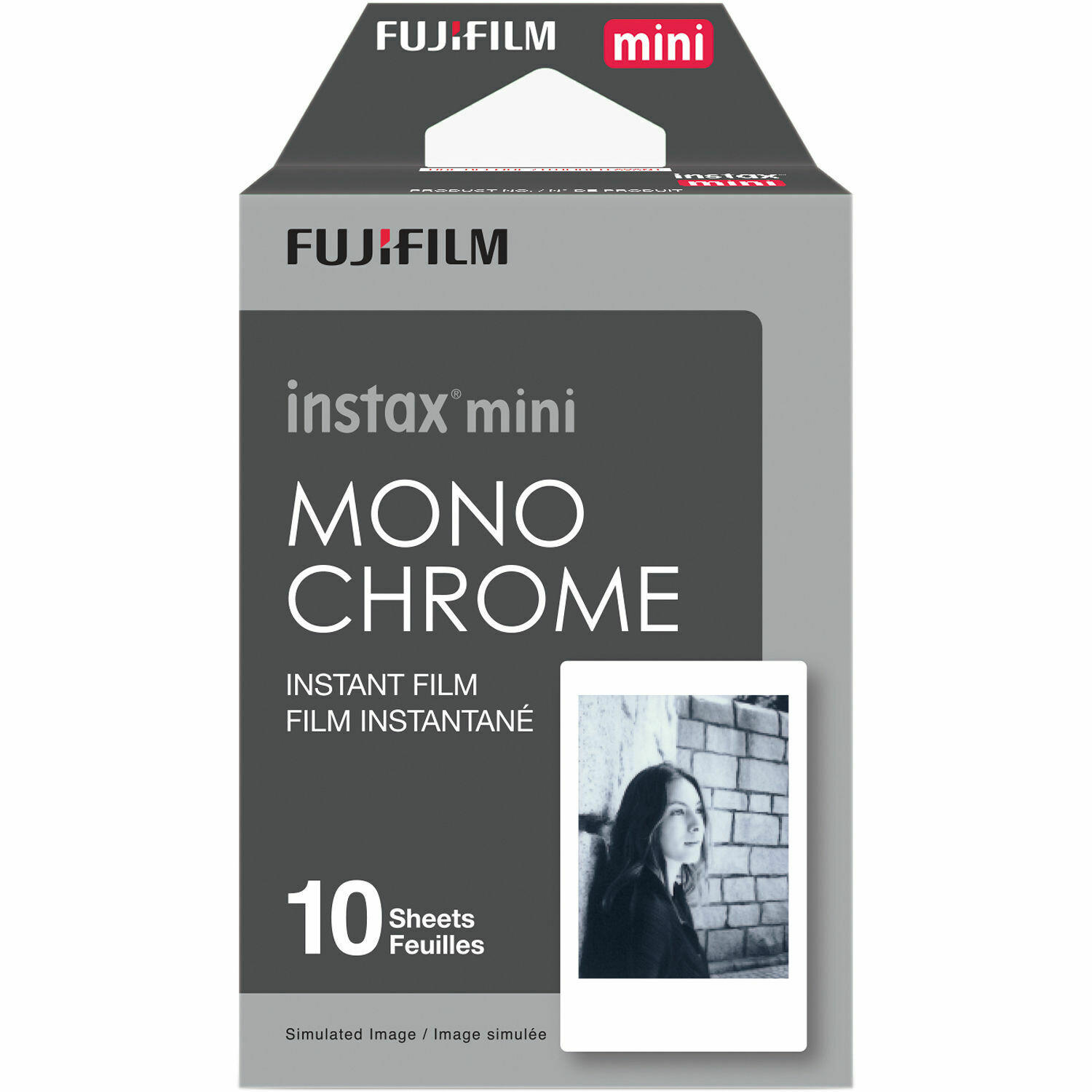 Fujifilm Instax Mini Film Monochrome (10 B&amp;W Exposures)