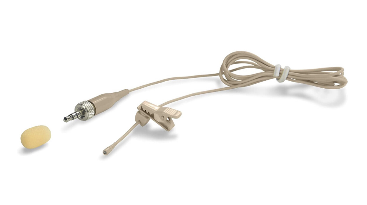 HEIMU Clipper Microphone (for Sennheiser type 3.5mm plug, Skin)