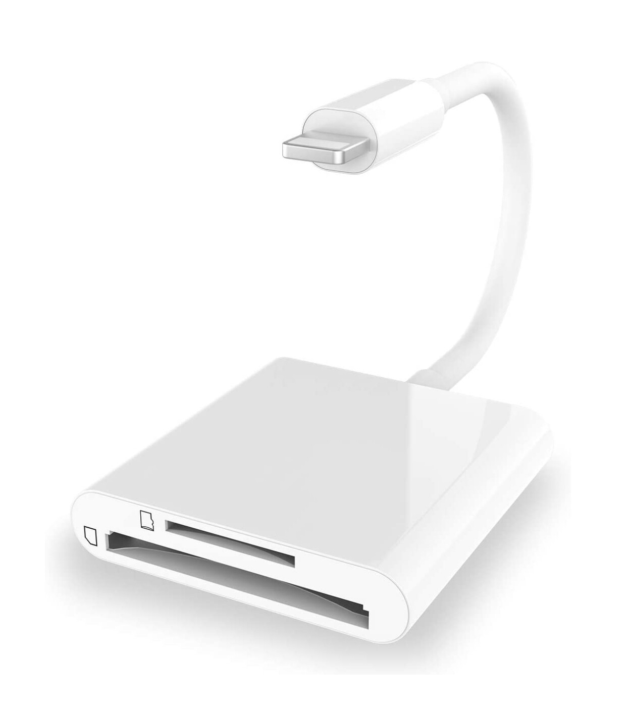 Lightning 2-in-1 SD and TF Card Reader