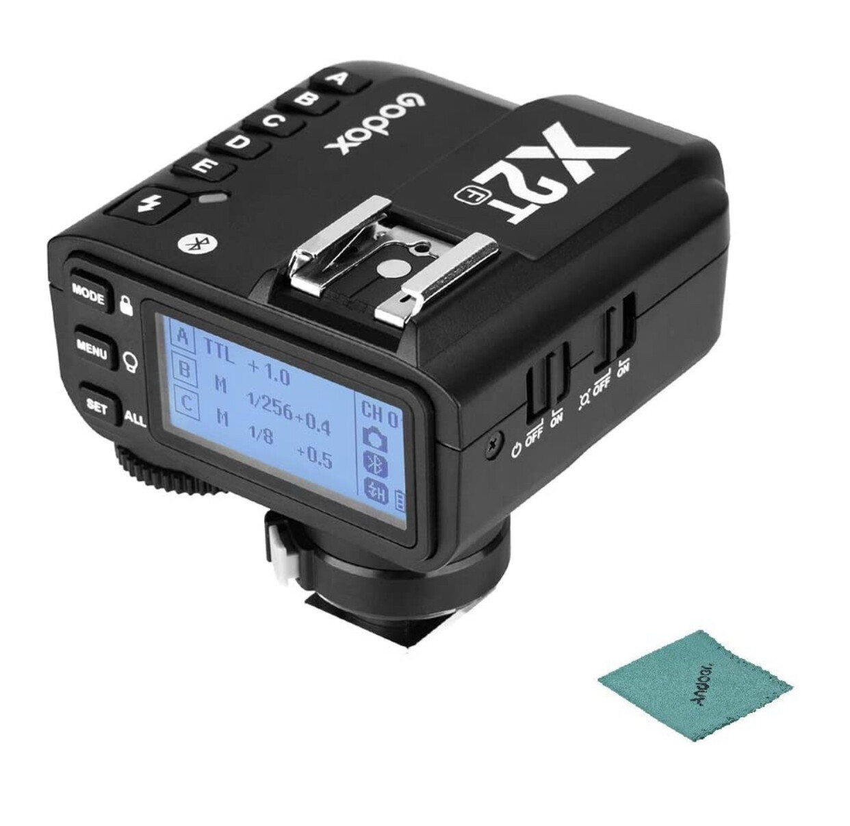 Godox X2T-F TTL Wireless Trigger Flash 2.4G 1/8000s HSS TTL-Convert-Manual for Fujifilm