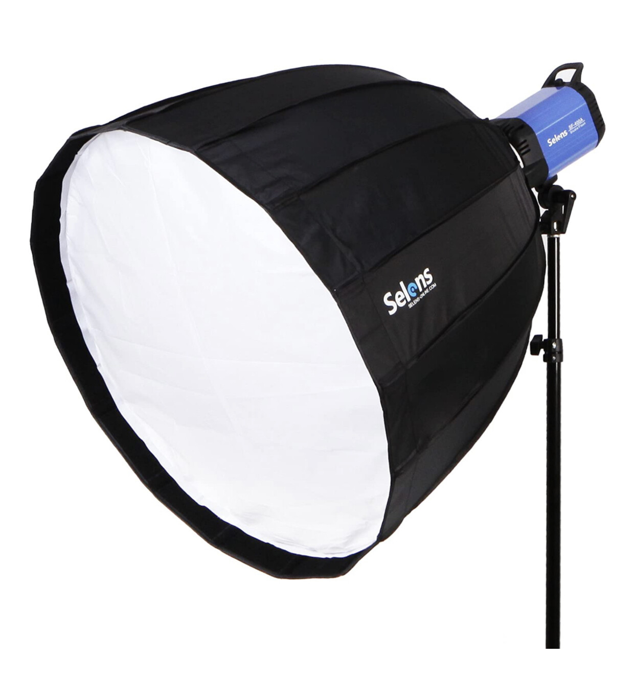 Selens Parabolic Deep Softbox 28 inches / 70 Centimeters Hexadecagon Quick Collapsible Softbox