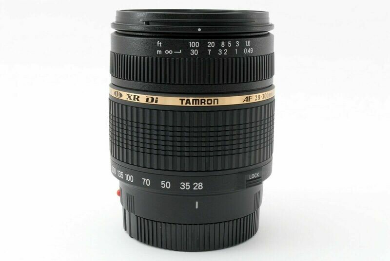 Tamron AF XR di ld if macro 28-300mm f3.5-6.3, Sony A Mount, Usado en buen estado con parasol y tapas