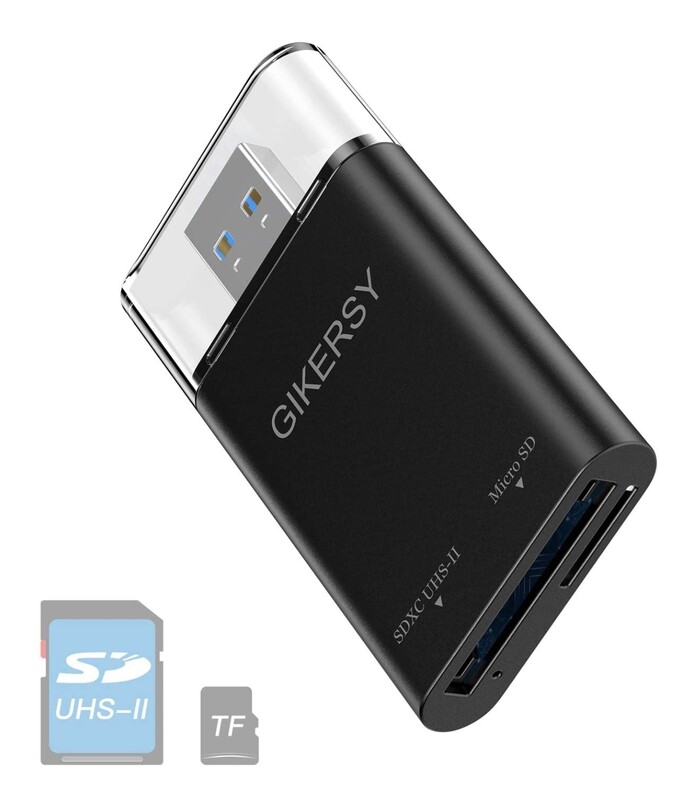 UHS-II SD Card Reader, Super Speed USB 3.0 Memory Card Reader