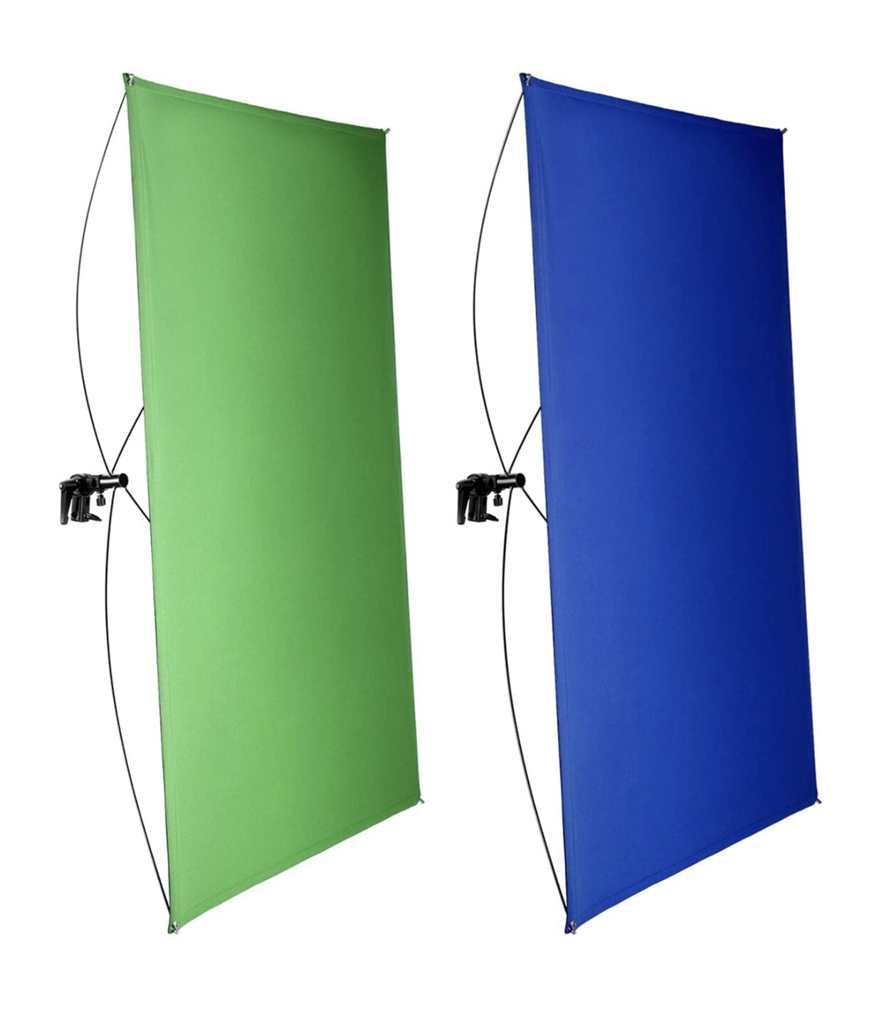 Neewer 90x180CM Portable 2-in-1 Chromakey Blue/Green Backdrop Screen