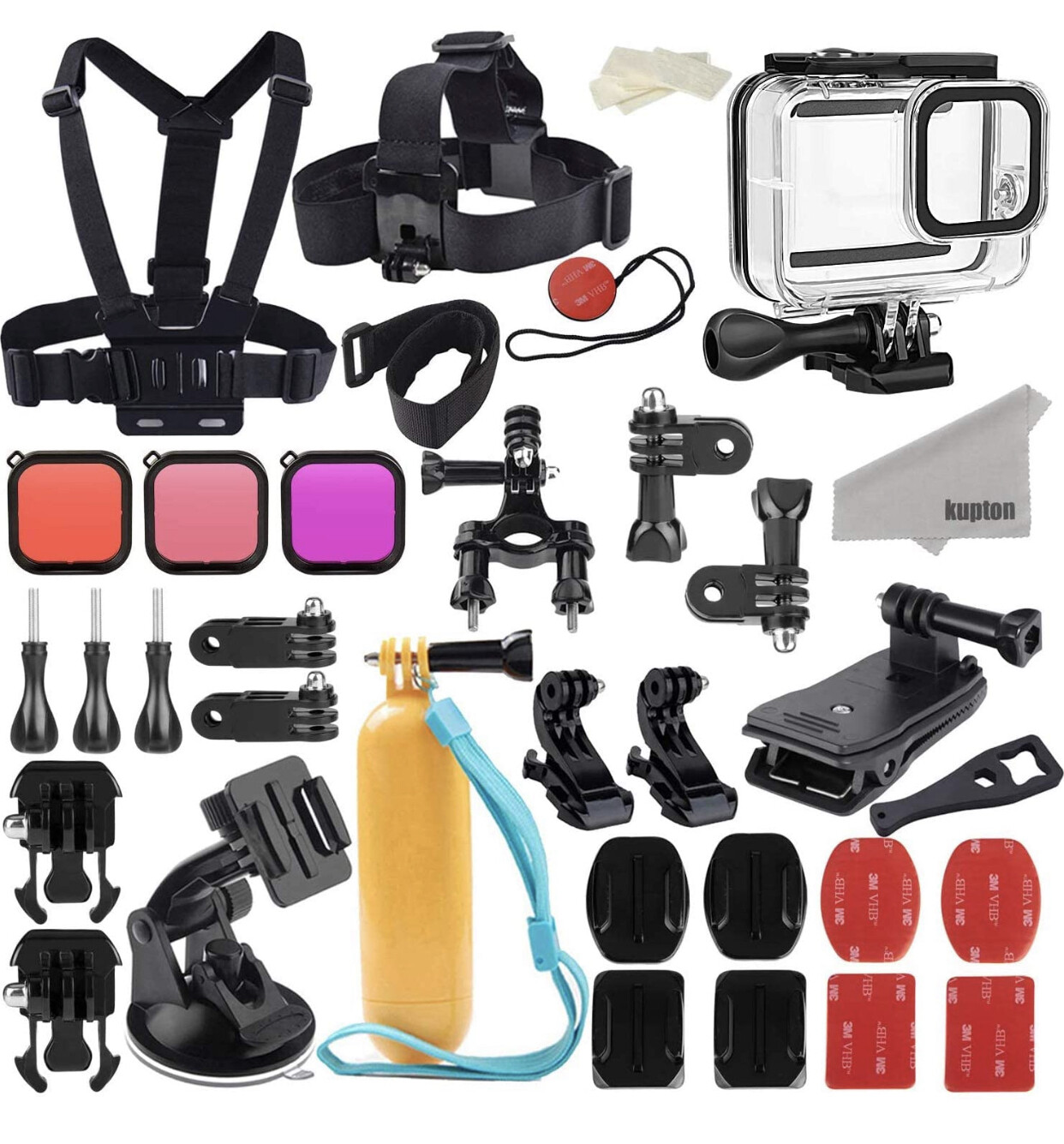 Kit de accesorios Kupton compatible con GoPro Hero 8 black