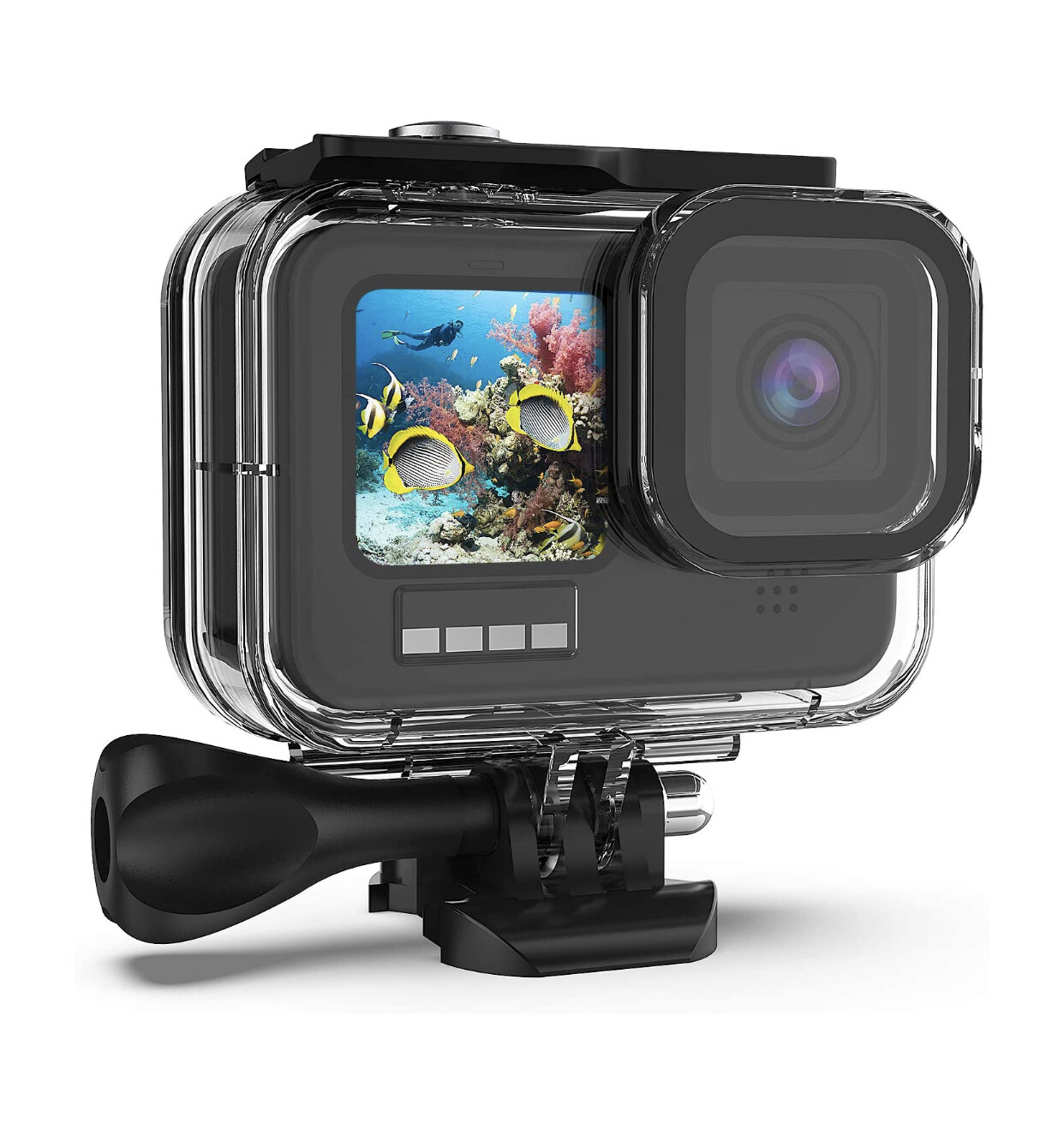 Kupton Waterproof Housing Case Compatible with GoPro HERO9 Black