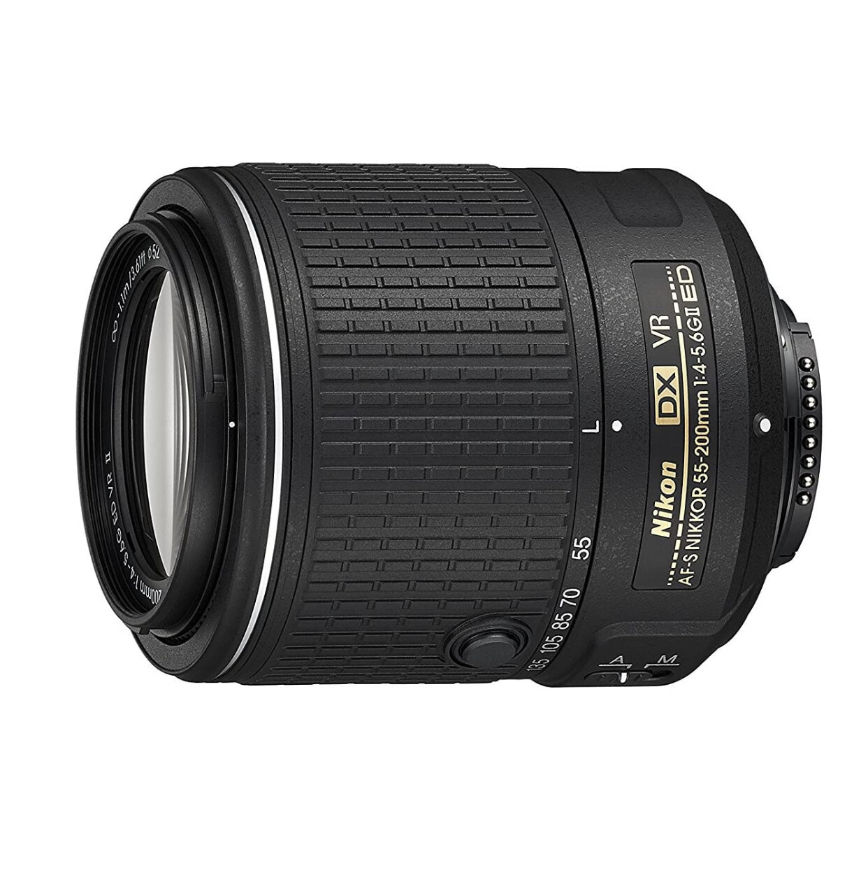 Nikon 55-200mm f4-5.6G ED Auto Focus-S DX Nikkor Zoom Lens