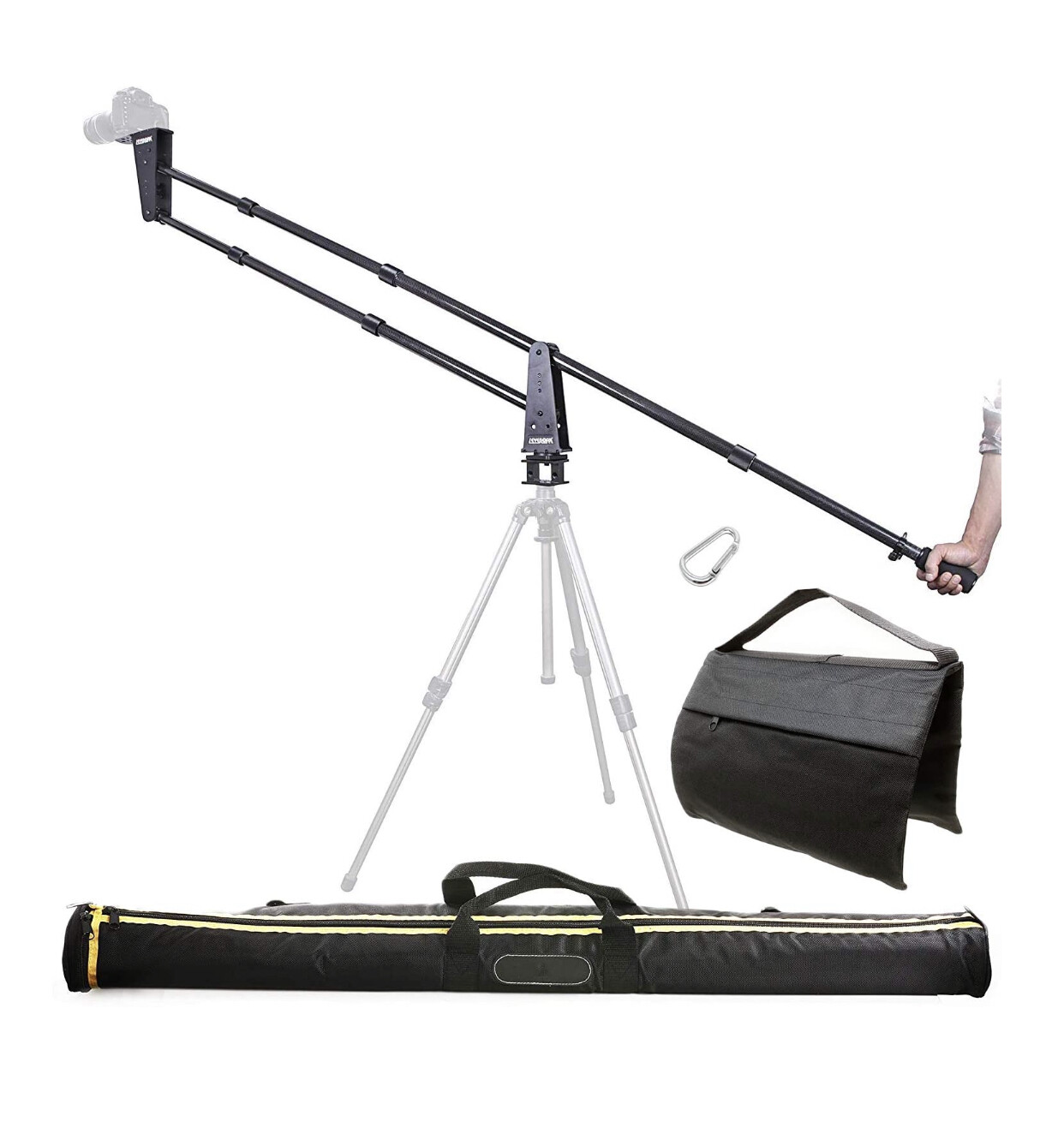 Sevenoak SK-JA20-II 7-Foot Carbon Fiber Camera Jib/Crane with 360° Panning Base
