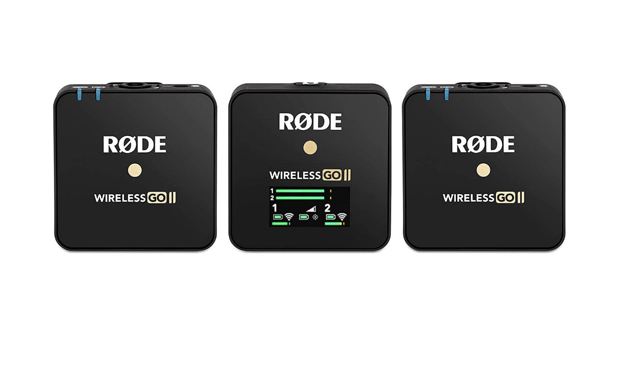 Rode Microphones Wireless GO II Dual Channel Wireless Microphone System