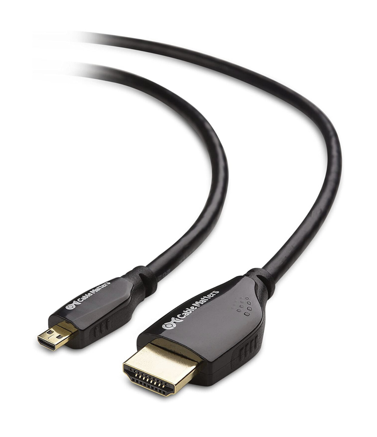 HDMI to Micro HDMI Cable (Micro HDMI to HDMI) 4K Resolution Ready, 3 metros