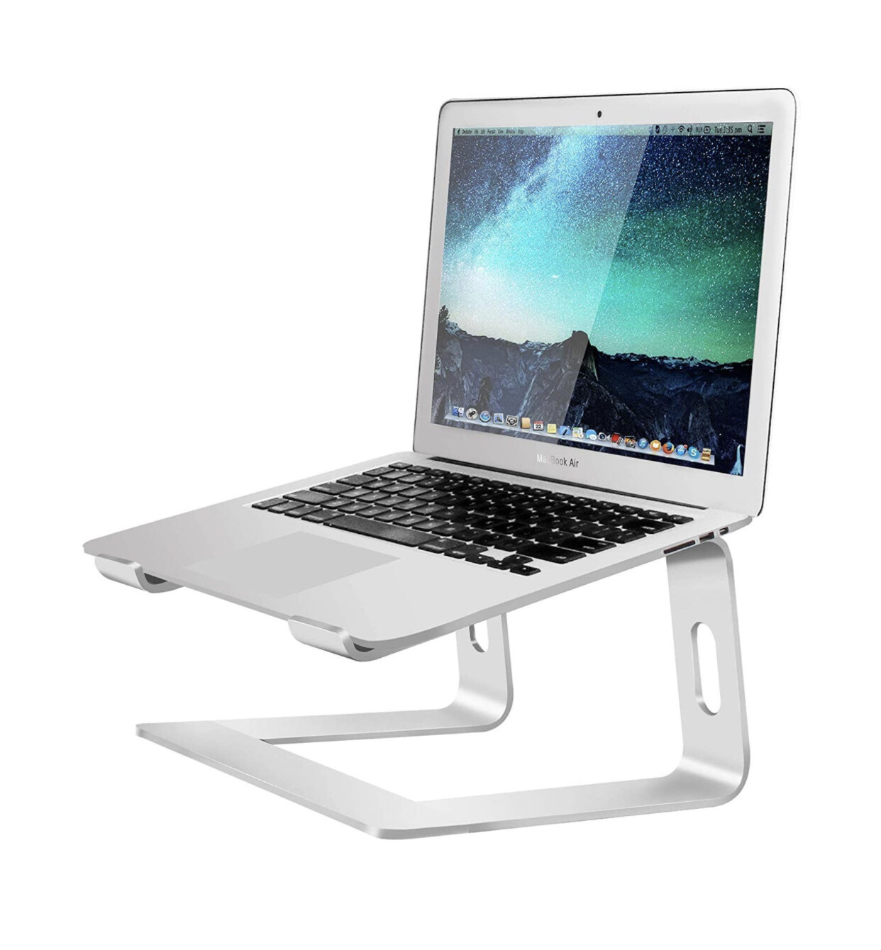 Soundance Laptop Stand, Aluminum Computer Riser up 10 to 15.6 Inches laptops