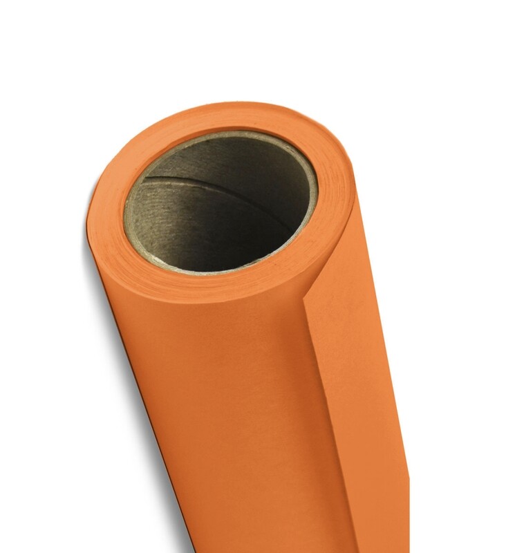 Savage Widetone Seamless Background Paper (Orange, 53&quot; x 36&#39;)