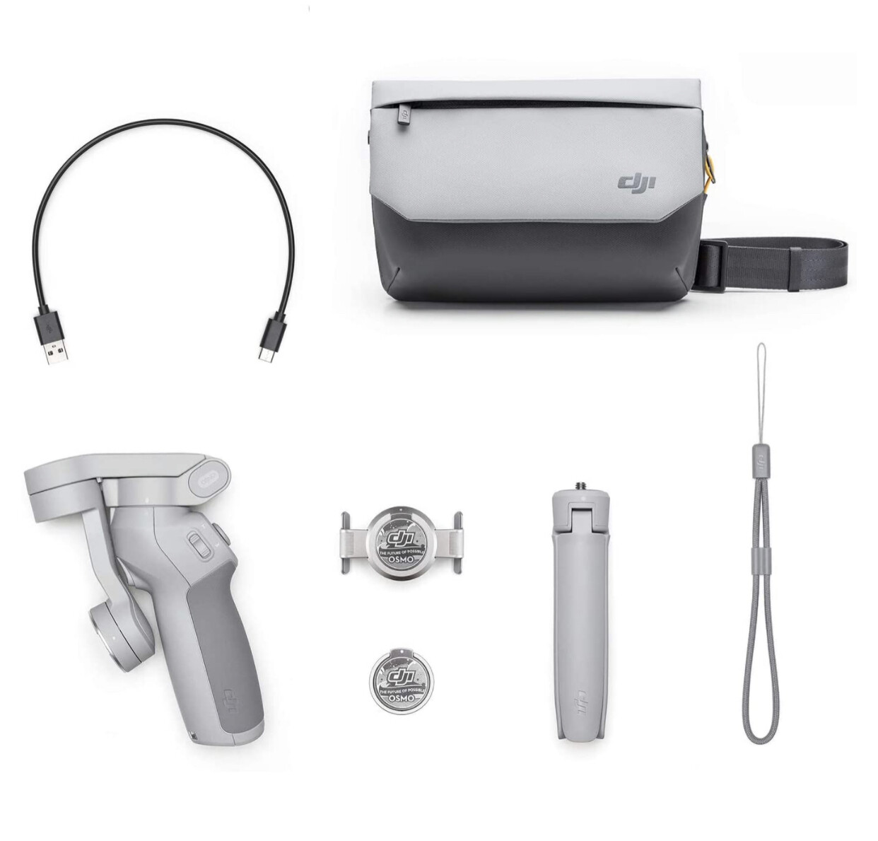 DJI OM 4 Kit Include DJI Sling Pouch and Grip Tripod