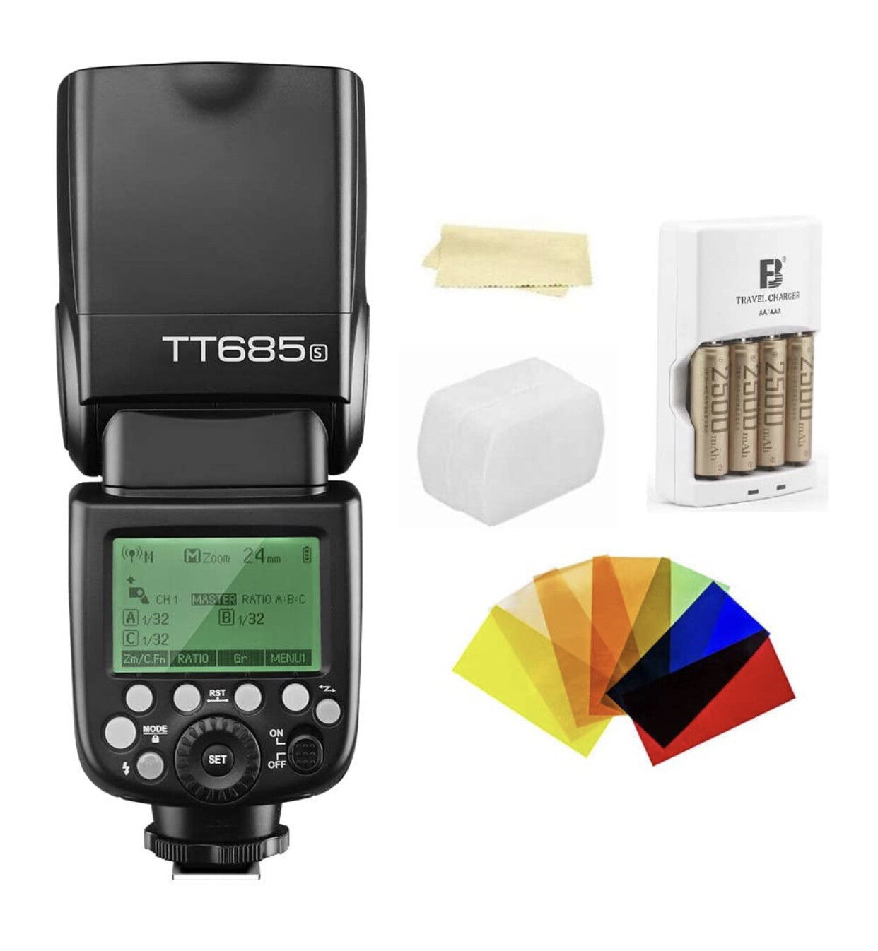 Godox Thinklite TT685S TTL 2.4GHz GN60 High Speed Sync 1/8000s Wireless Master Slave Flash for Sony