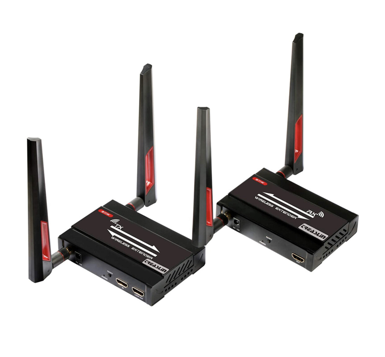 Wireless HDMI Extender,1080P HDMI Transmitter Receiver with Loop-Out IR Pass-Back Support