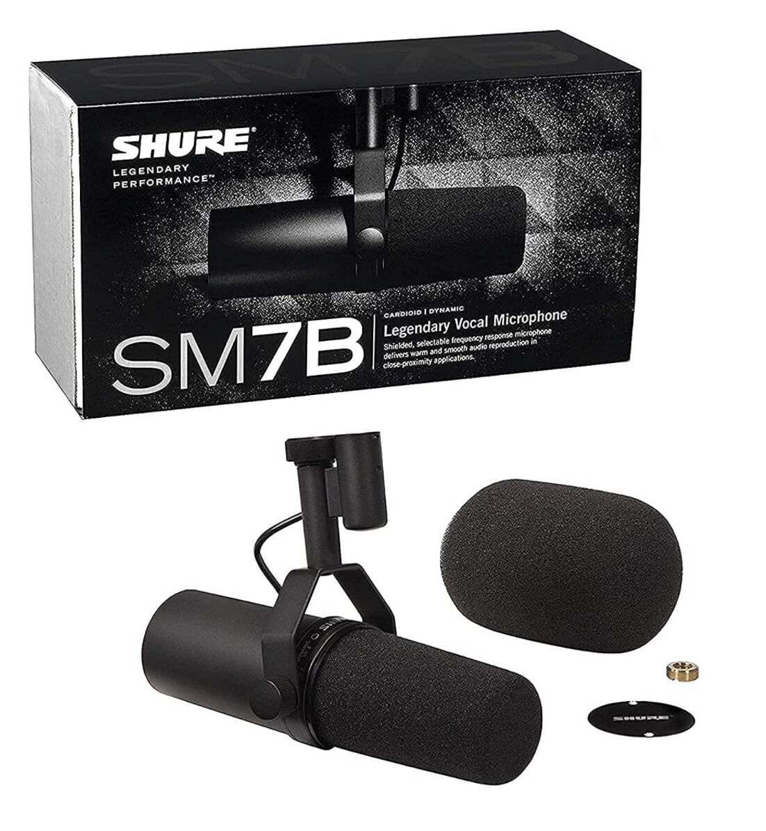 Shure SM7B Cardioid Dynamic Microphone