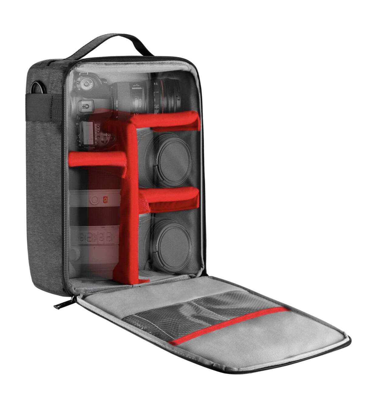 Neewer NW140S Waterproof Camera and Lens Storage Carrying Case 8.7x5.9x12.6 inches