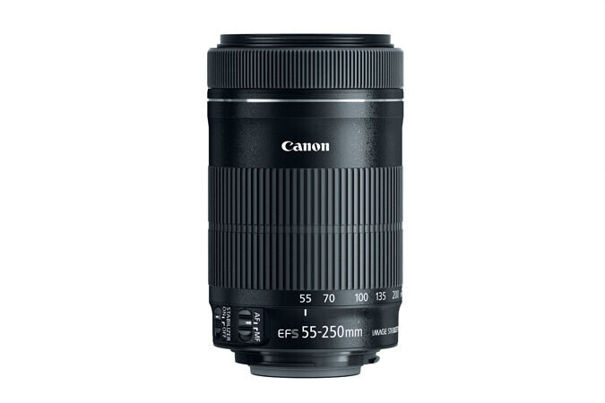 Canon EF-S 55-250mm F4-5.6 is STM, usado en buen estado
