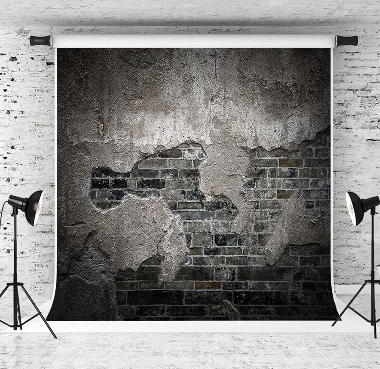 Kate 7x5ft Brick Backdrop Background Rustic Brick Wall Backdrop