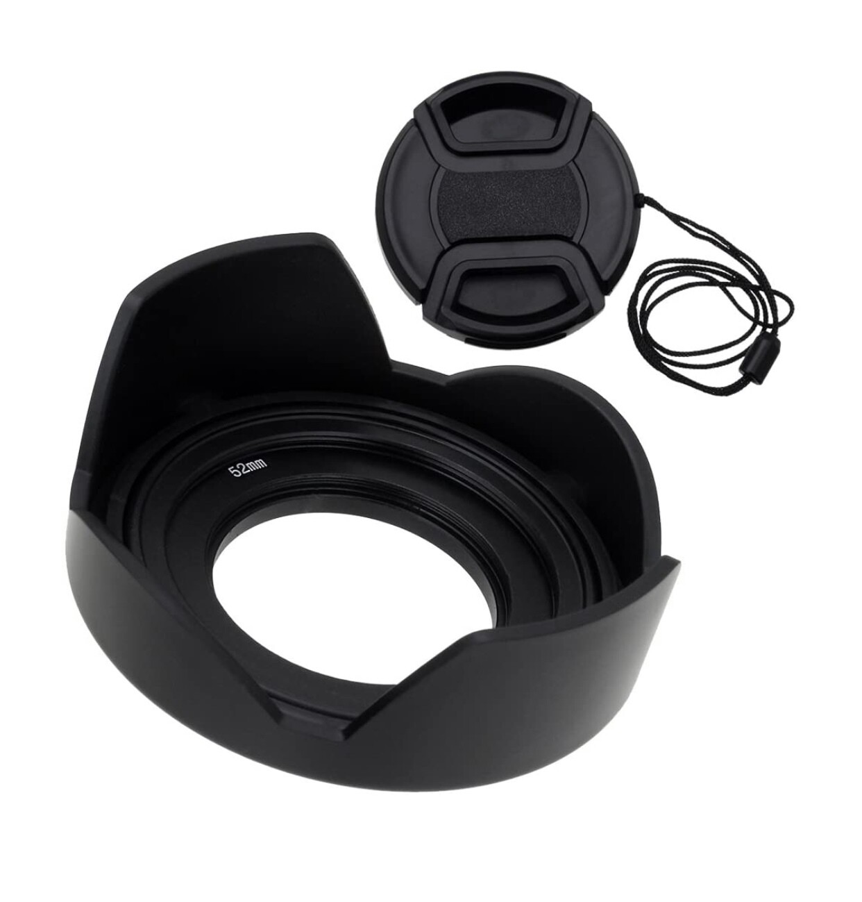 Fotodiox Reversible Lens Hood Kit for Sony E PZ 16-50mm F3.5-5.6 OSS E-Mount Power Zoom Lens