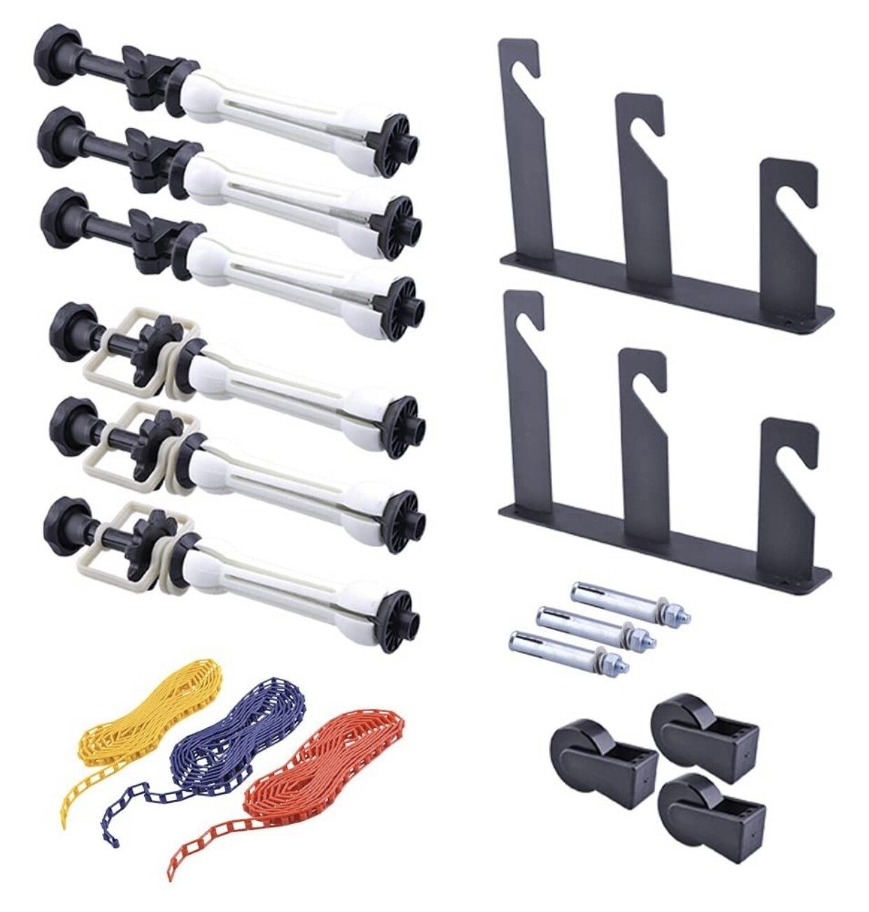 3 Roller Wall Mounting Manual Background Support System