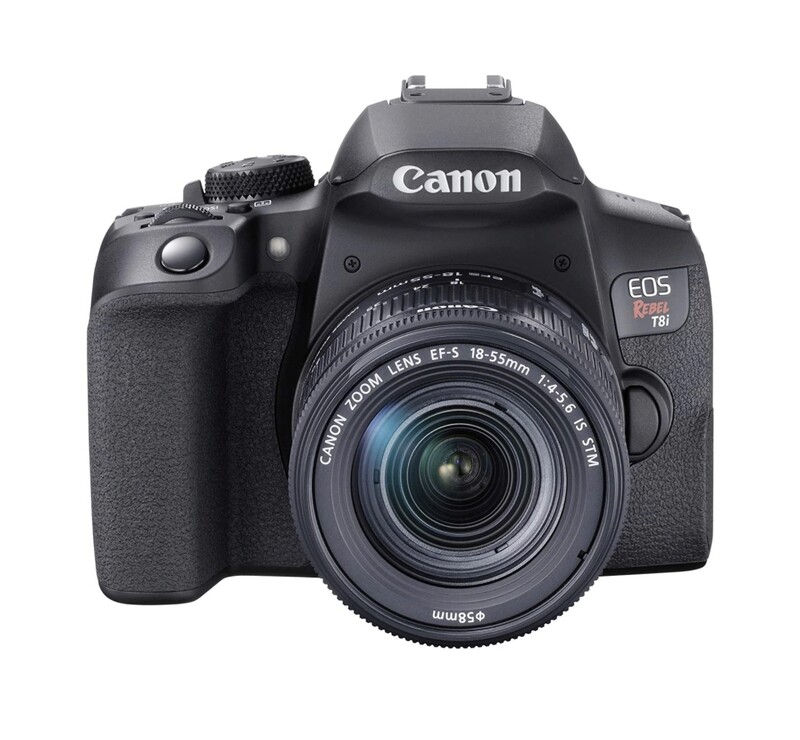 Canon EOS Rebel T8i EF-S 18-55mm is STM Lens, Nueva