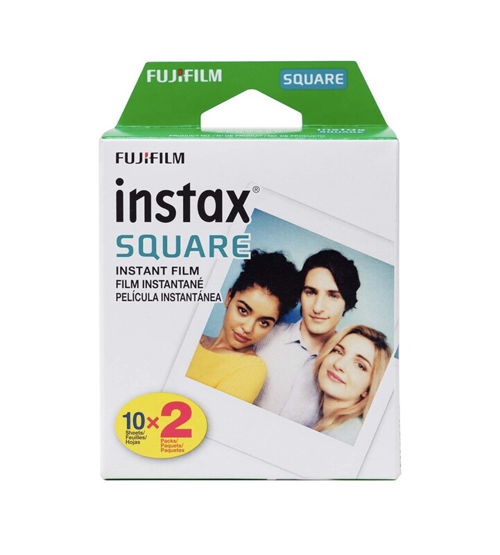 Fujifilm Instax Square Twin Pack Film - 20 Papeles