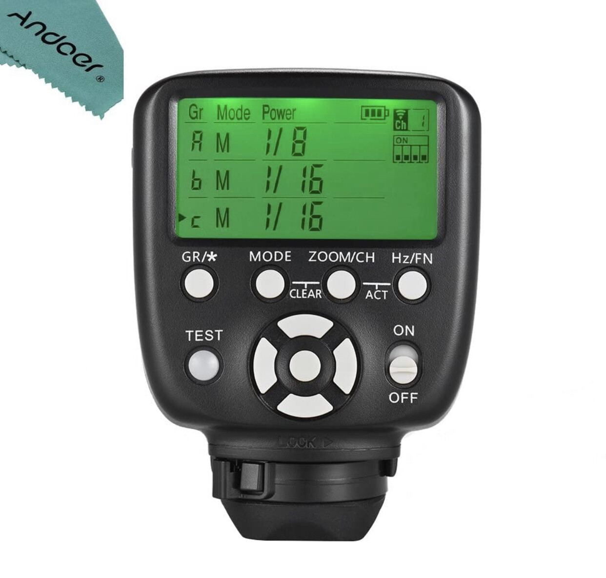 YONGNUO YN560-TX II Manual Flash Trigger Remote Controller LCD Transmitter Compatible with Canon