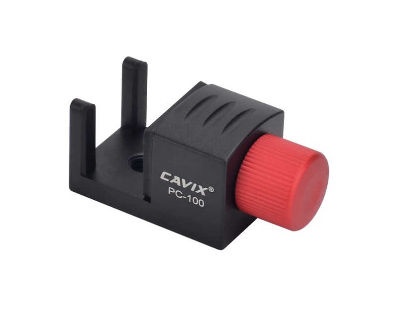 CAVIX Metal Phone Tripod Mount Adapter with 1/4&quot; Mounting Socket