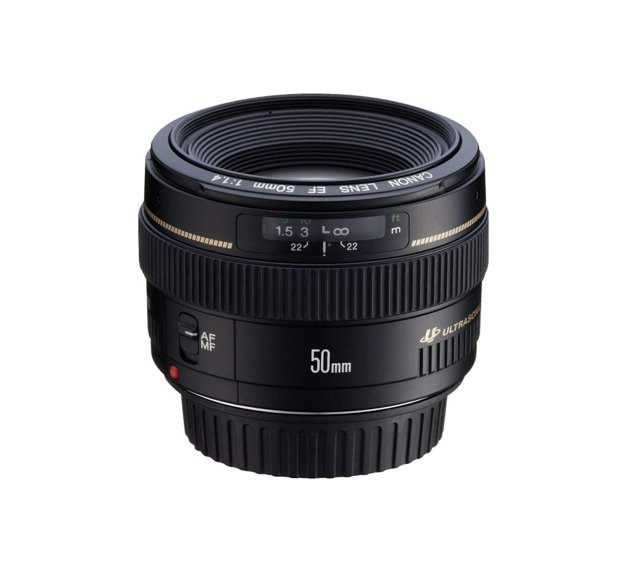 Canon EF 50mm f/1.4 USM Standard and Medium Telephoto Lens for Canon SLR Cameras
