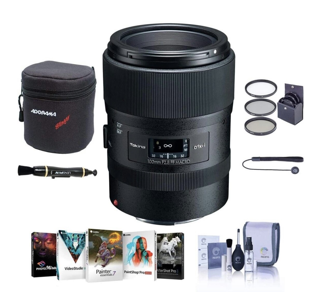 Tokina ATX-i 100mm F/2.8 FF Macro Lens for Canon EF Mount - Full KIT
