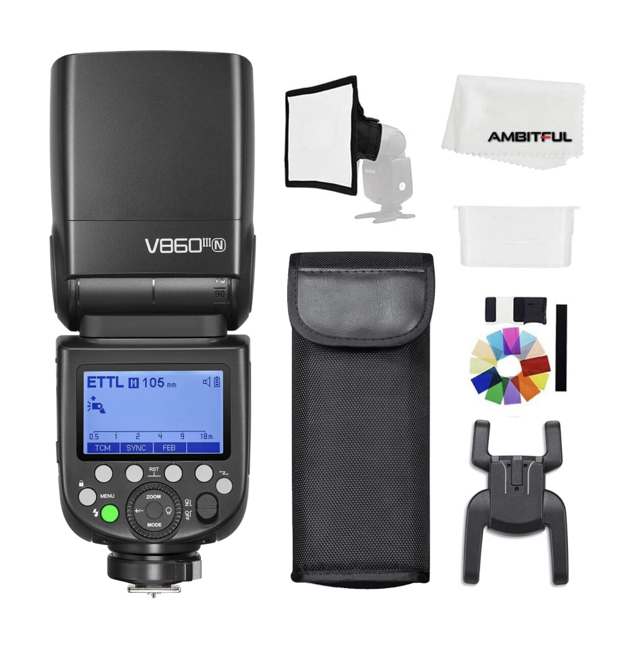 Godox V860III-N TTL 2.4G GN60 HSS Camera Flash for Nikon