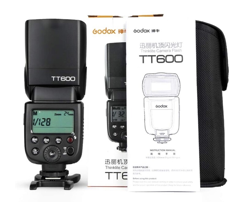 Godox TT600 2.4G HSS Wireless GN60 Master/Slave Camera Thinklite Camer Flash Speedlite