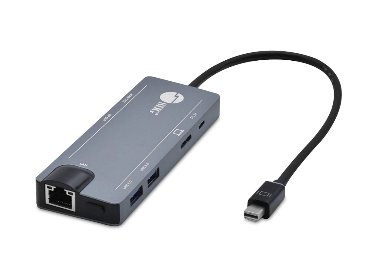 Mini DisplayPort 4K Video Dock Docking Station