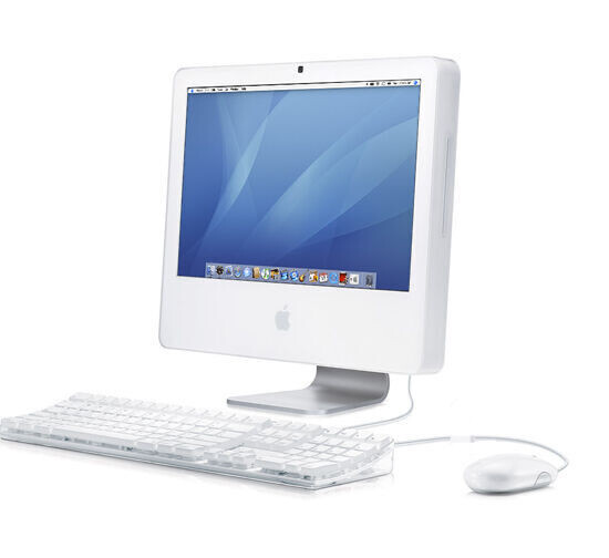 Apple iMac 24-inch White 2006 2.16ghz Intel Core 2 Duo 2gb RAM 500GB + Teclado y Mouse, usado en buen estado