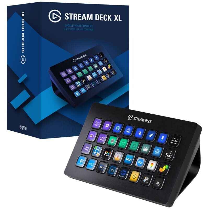 Elgato Stream Deck XL - Advanced Stream Control with 32 Customizable LCD Keys