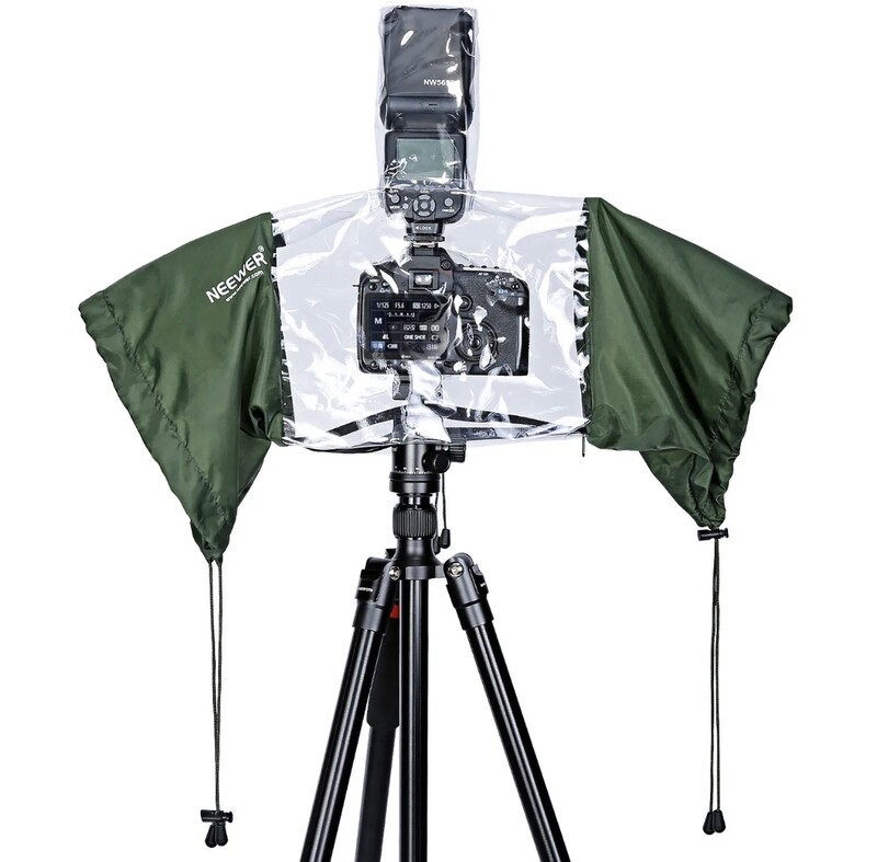 Neewer  Camera Protector Rain Cover for Canon Rebel ,Nikon DSLR Camera (Green)