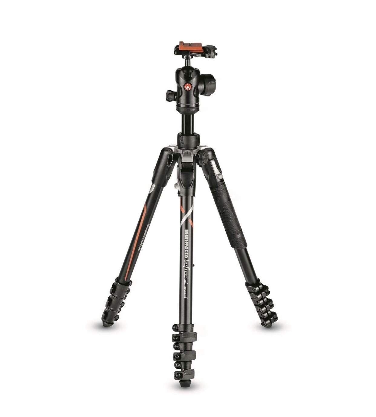 Manfrotto MKBFRLA-BH Digital/Film Cameras 3leg/Leg Black,Silver Tripod, usado en buen estado