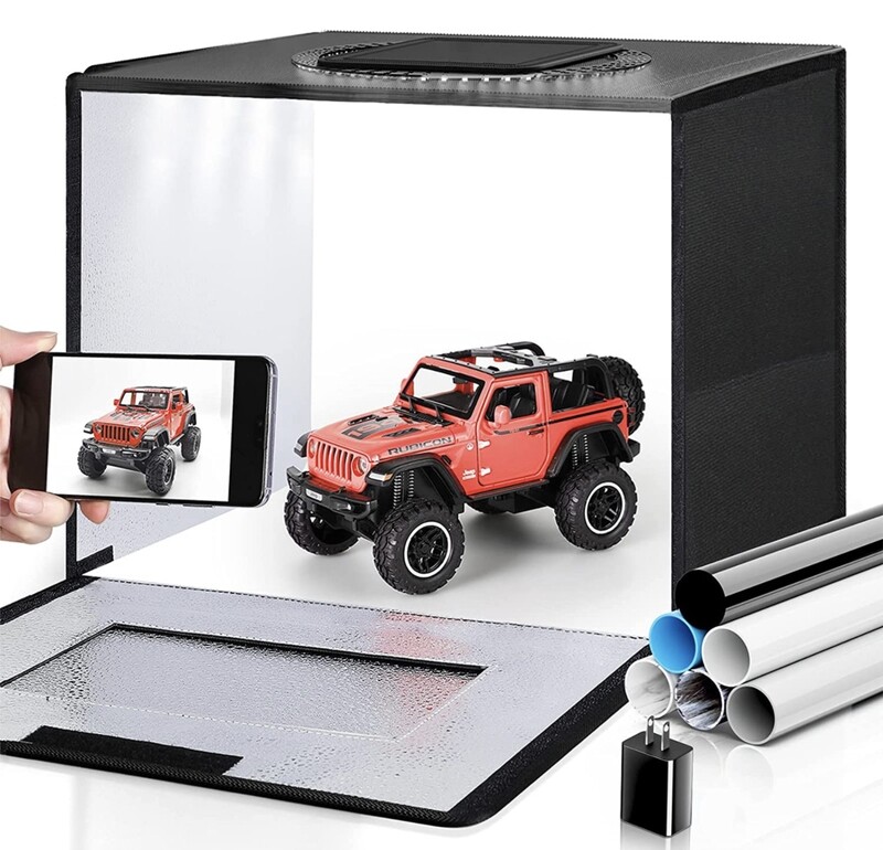 Glendan Portable Light Box Photography, 16&quot;x12&quot; Kit