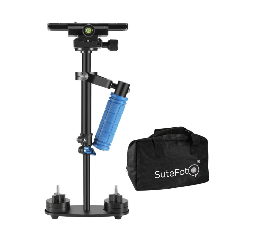 Dazzne S40 Stabilizer for Camera 15.75&quot;/40cm Steadicam with Quick Release Plate 1/4&#39;&#39; Screw