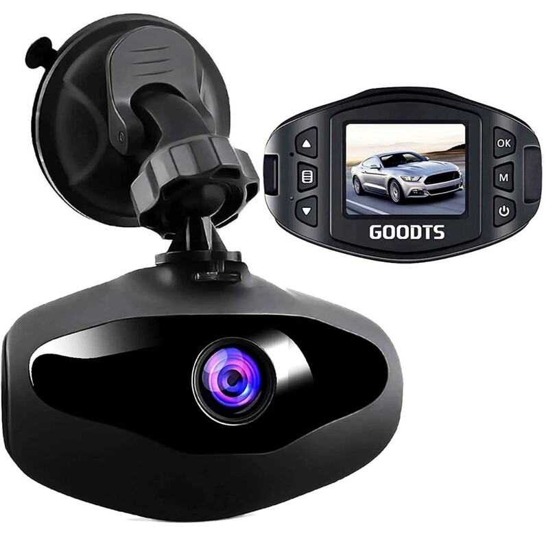 Dash Cam FHD 1080P Car Camera, GOODTS 1.5 inch Mini Screen Car Dash Camera + Memoria MicroSD 8 GB